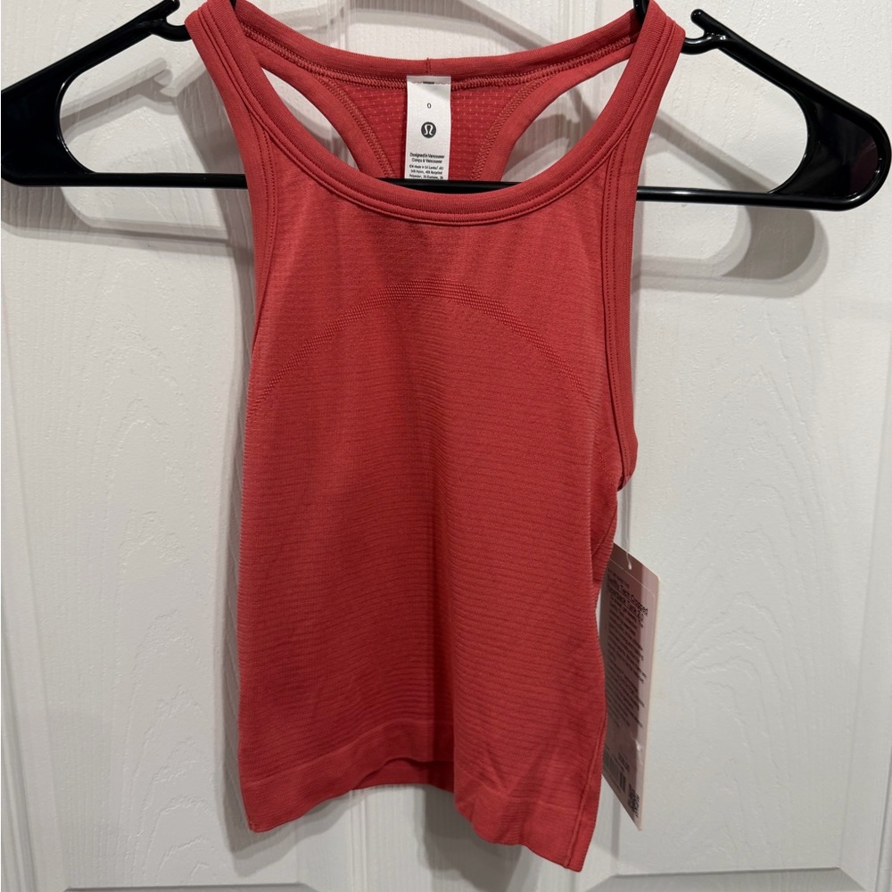 Lululemon Swiftly Tech Cropped Racerback Tank 2.0